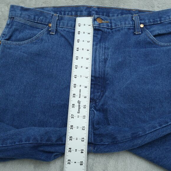 Wrangler 13MWZ Jeans Mens Size-40 Blue (38x32 actual) Original Cowboy Cut Denim - Picture 12 of 13